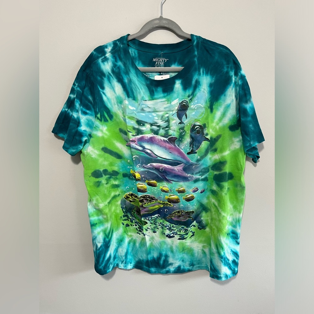 Women’s Tie Dye Sea Creatures T-Shirt